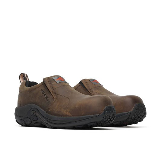 Women Jungle Moc Leather Comp Toe Work Shoe | Merrell Onsale