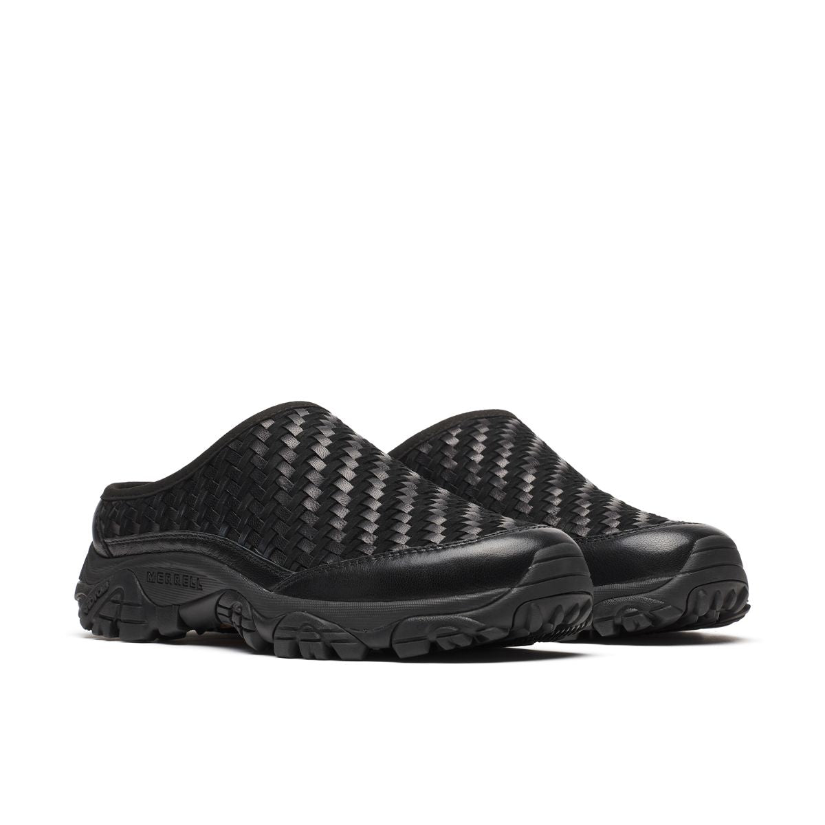 Unisex Moab 2 Slide Leather Woven 1TRL Casual Slip Ons | Merrell Onsale