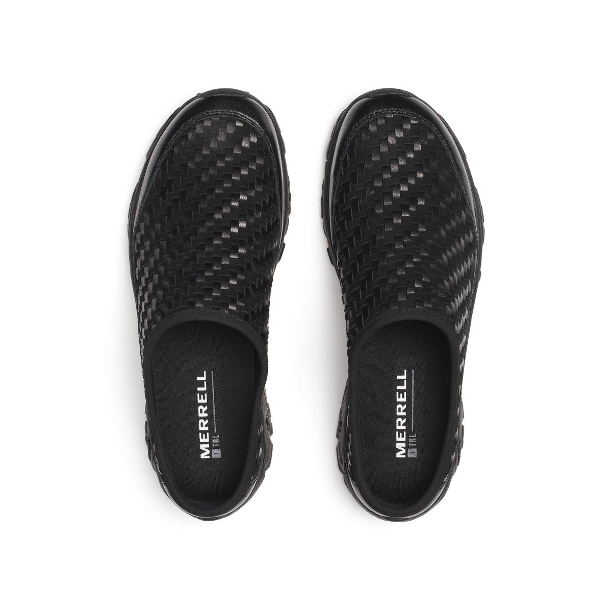 Unisex Moab 2 Slide Leather Woven 1TRL Casual Slip Ons | Merrell Onsale