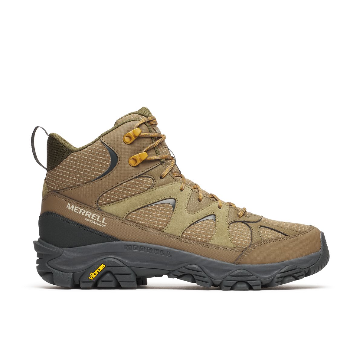 Men's Thermo Snow Grip Mid Waterproof Winter Hiking Boots | Merrell Onsale