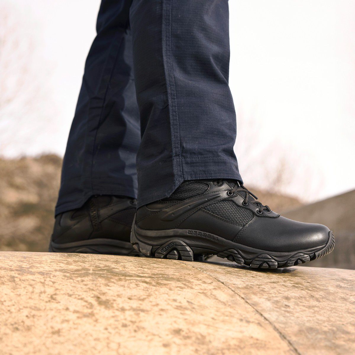 Men Moab 3 8" Tactical  Zip Waterproof Boot | Merrell For Sale