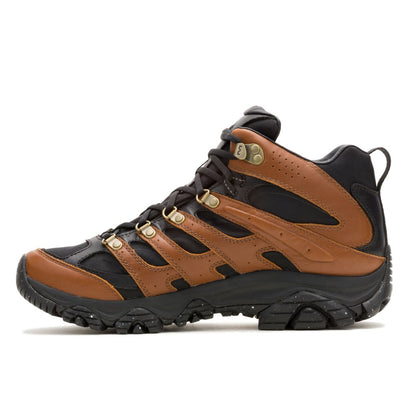 Men - Moab 3 Luxe Leather Mid Waterproof - Boots | Merrell On Sale