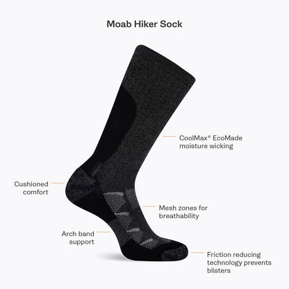 Moab Hiking Quarter Sock - Socks | Merrell Near Me