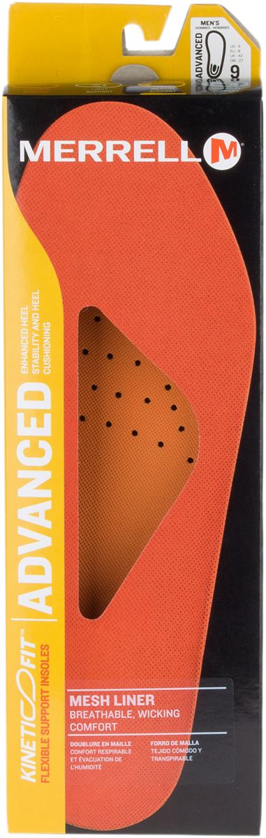 Men's Kinetic Fit Footbed Wide Width Insoles | Merrell US