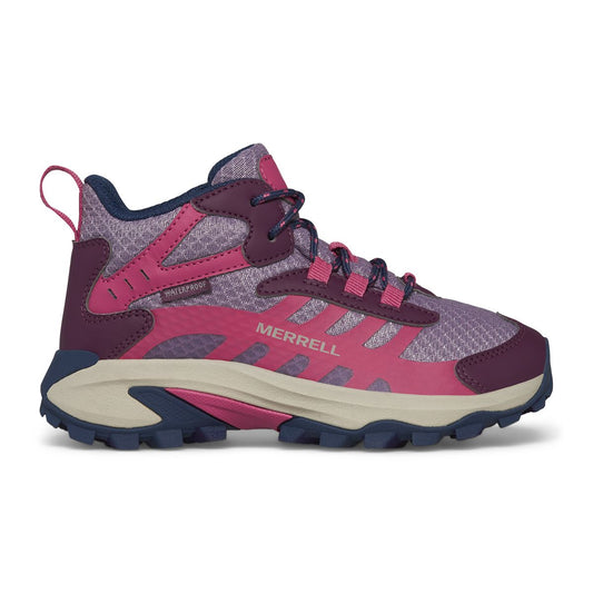 Kid - Moab Speed 2 Mid Waterproof - Athletics BK | Merrell US